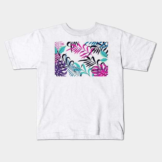 Beautiful floral design Kids T-Shirt by ibarna